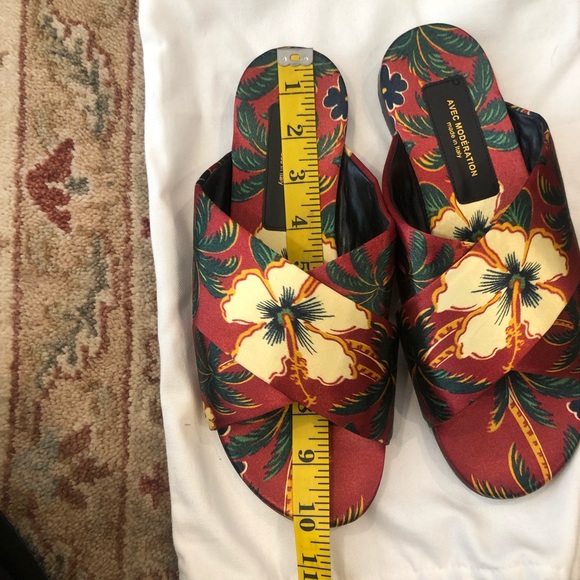 Beautiful silk slides. Sz Eu 40 - Picture 7 of 7